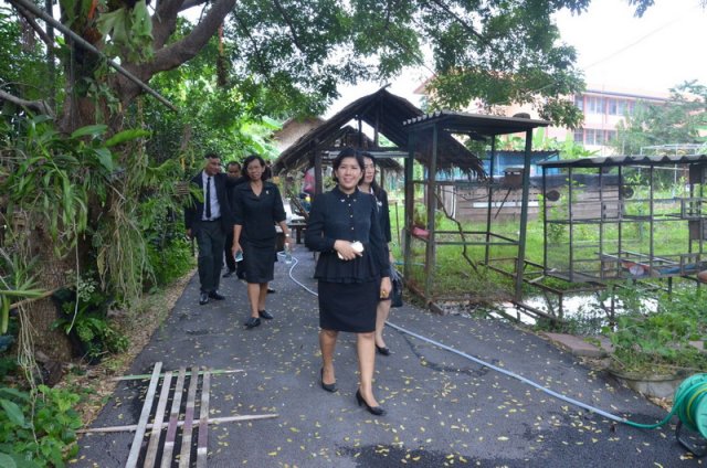 พิธีต้อนรับท่านรอง สู่รั้วเขียว-ขาว 